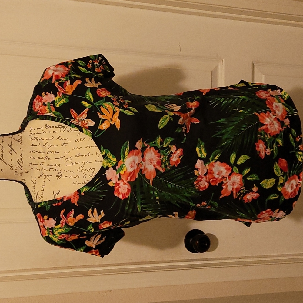 Floral "T" Shirt